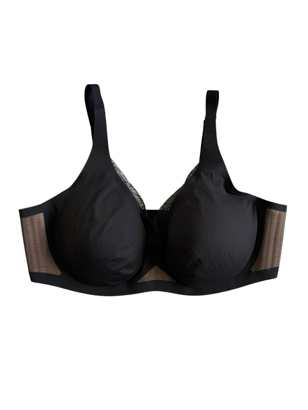 Honeylove Women's 2X Crossover Bra With Mesh Back Support & Adjustable Straps
